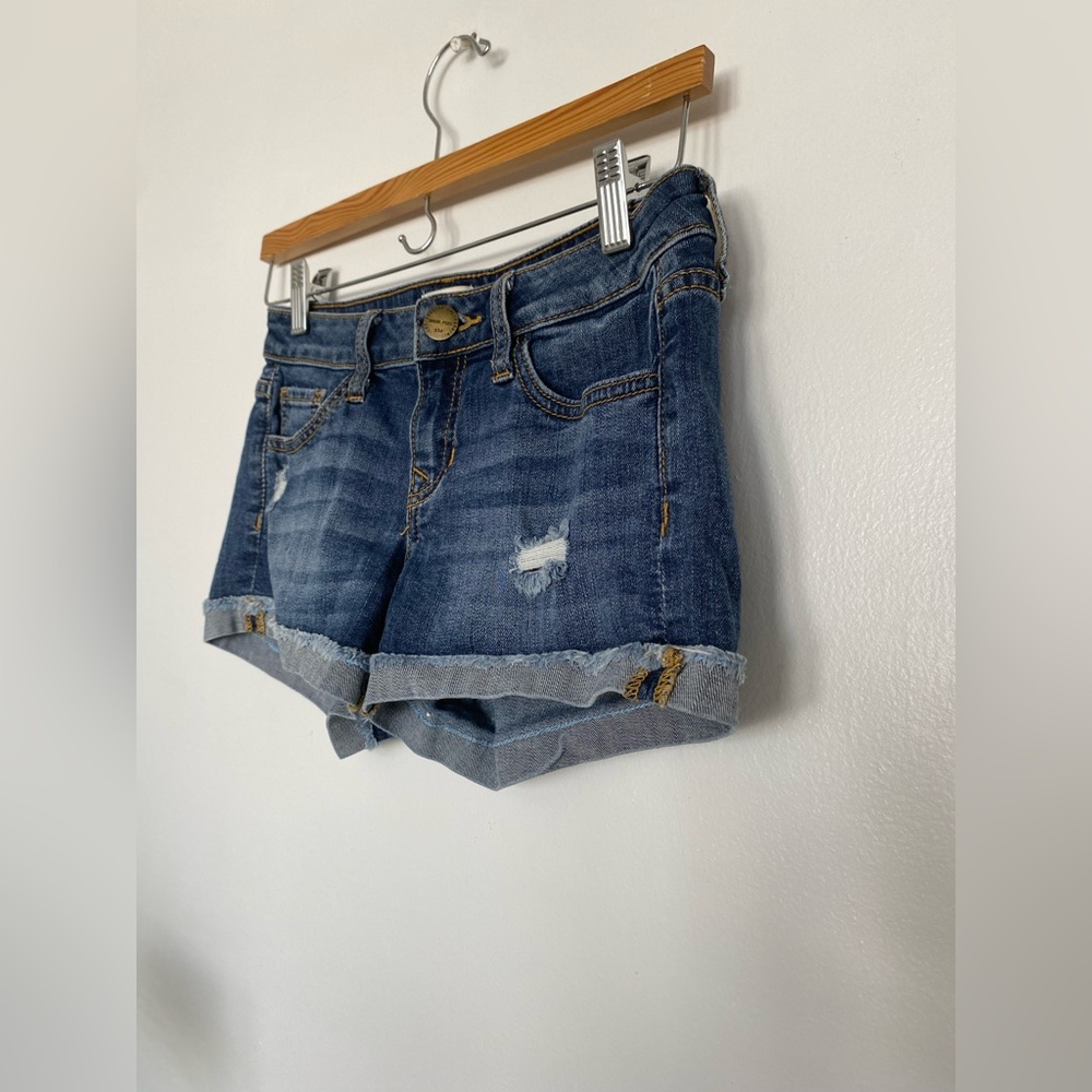 Denim low rise shorts by Sneak Peak, Size S๐ - Picture 3 of 10